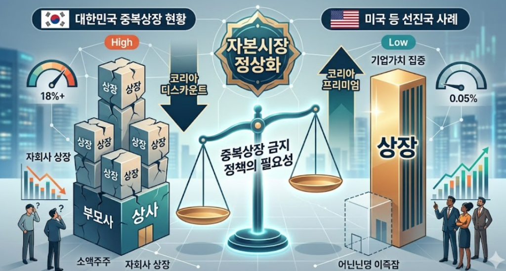 [심층분석] 중복상장 원칙적 금지, 코리아 디스카운트 해소의 신호탄 될까?